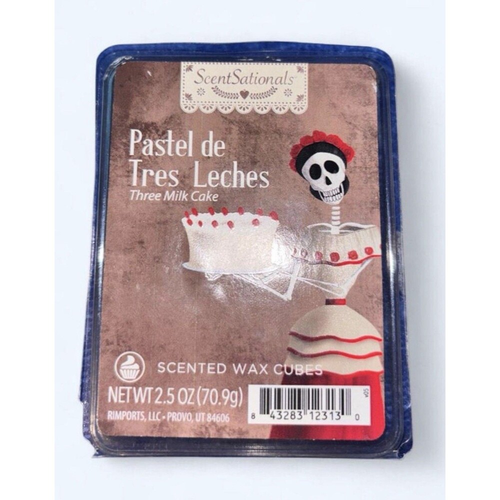 ScentSationals Pastel de Tres Leches Scented Wax Cubes Discontinued. 3milk Cake